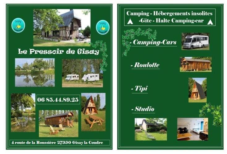 Le Studio Du Pressoir Gisay Bagian luar foto